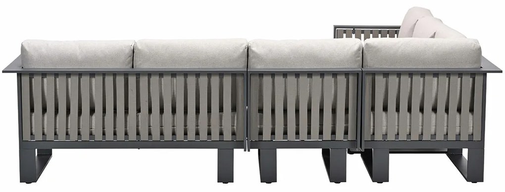 Garden Impressions Gabon hoek loungeset 4-delig taupe
