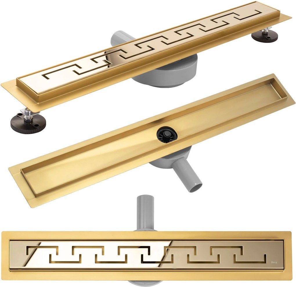 Lineaire afvoer Rea Greek PRO Gold 70