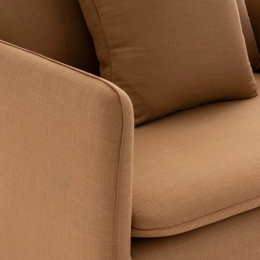 Fauteuil XL linnen/viscose, Ivete
