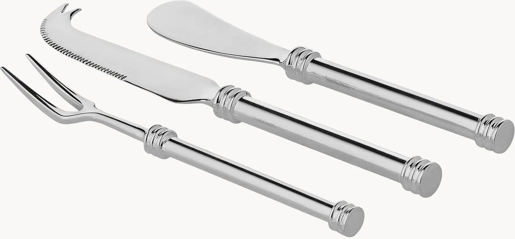 Verzilverd bestek serveerset Forma, 3-delig