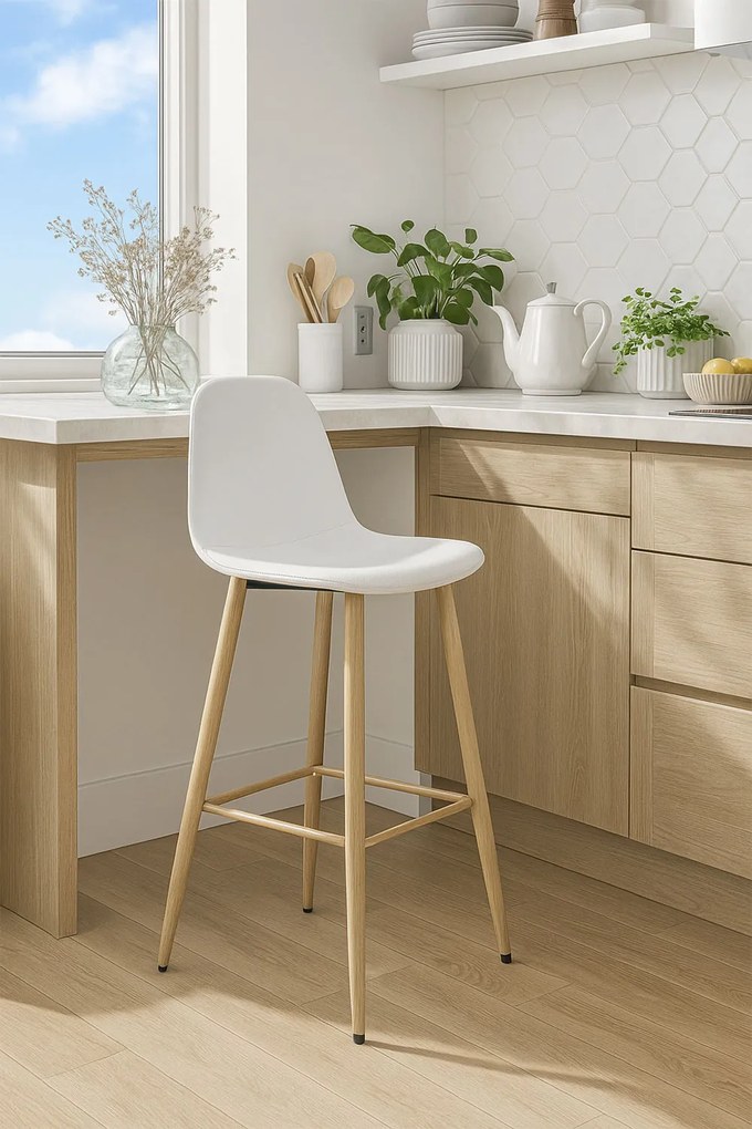 Teok Kunstlederen Kruk