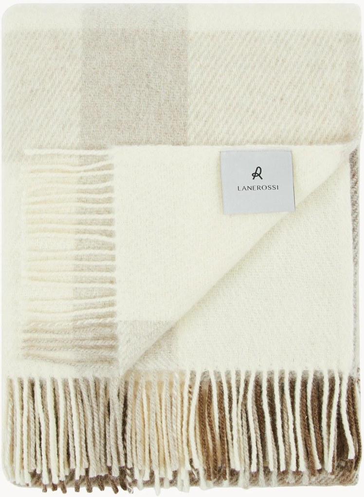 Plaid van scheerwol Iseo