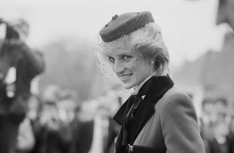 Foto Princess Diana in Bristol, Len Trievnor
