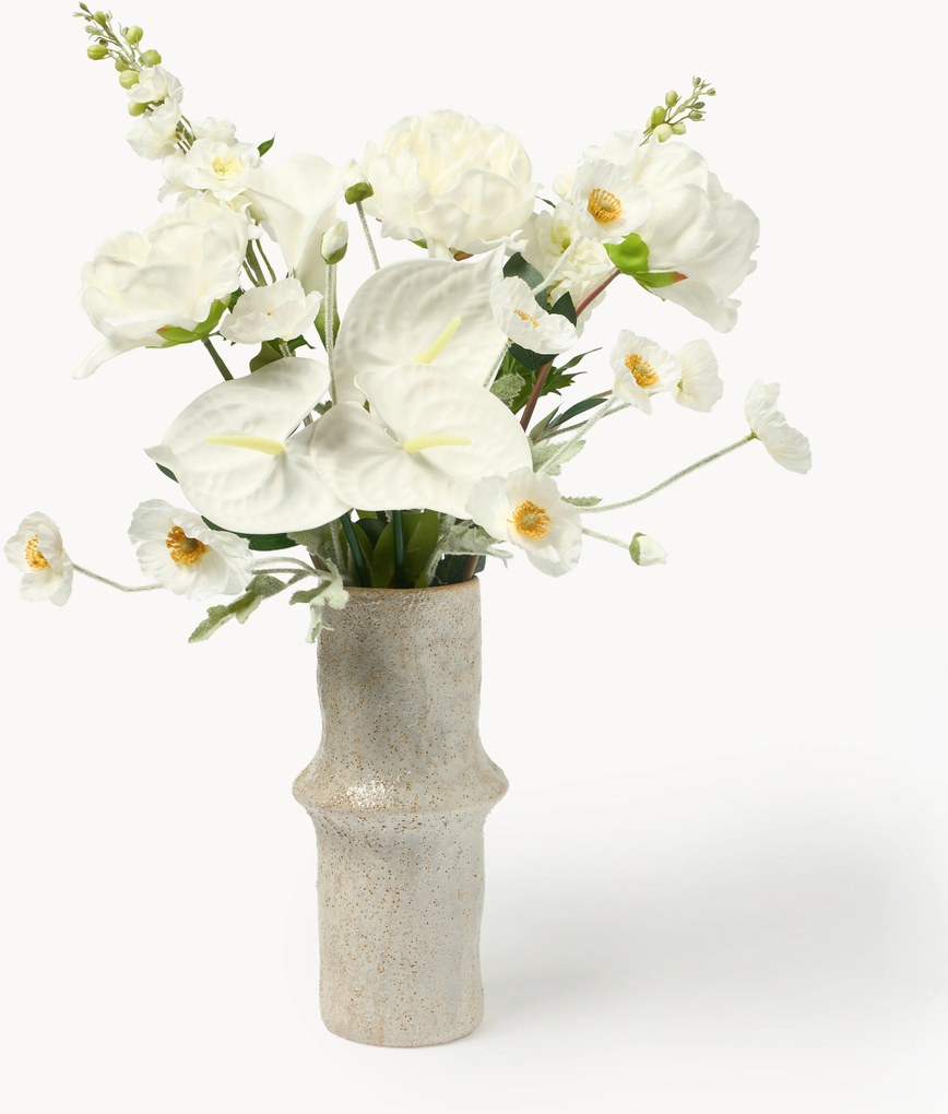 Kunstbloemenboeket Bright White
