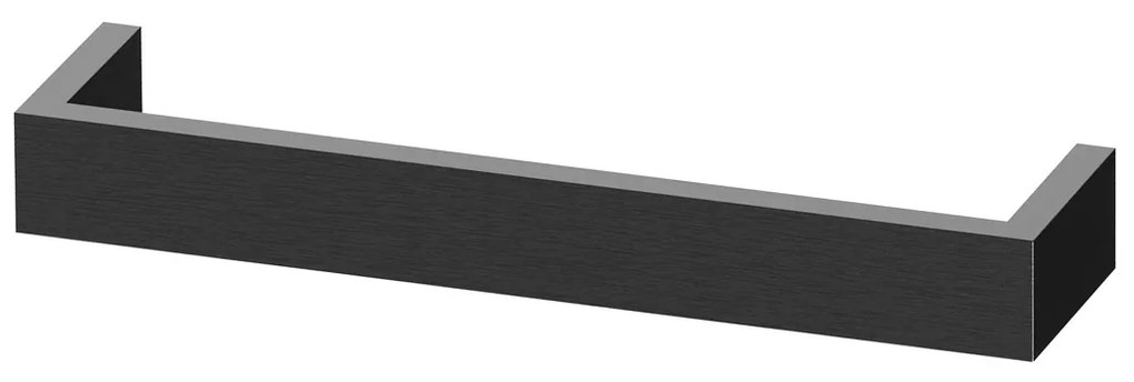 Brauer handdoekbeugel 50cm gunmetal geborsteld