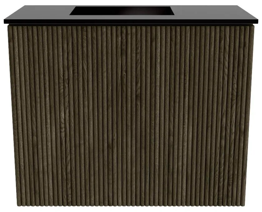 Mondiaz Joya 50cm toiletmeubel shadow met wastafel faye links zonder kraangat urban
