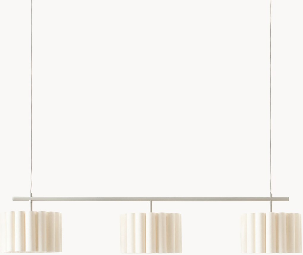 Grote hanglamp Lucine van linnen