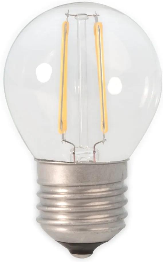 LED volglas Filament Kogellamp 240V 3,5W 350lm E27 P45, Helder 2700K CRI80 Dimbaar