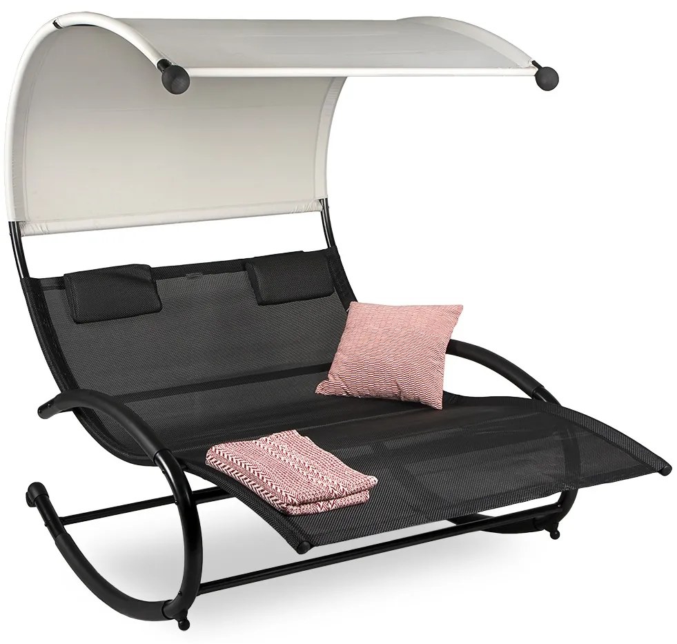 Tweezits schommel-ligbed Rimini Garden Point