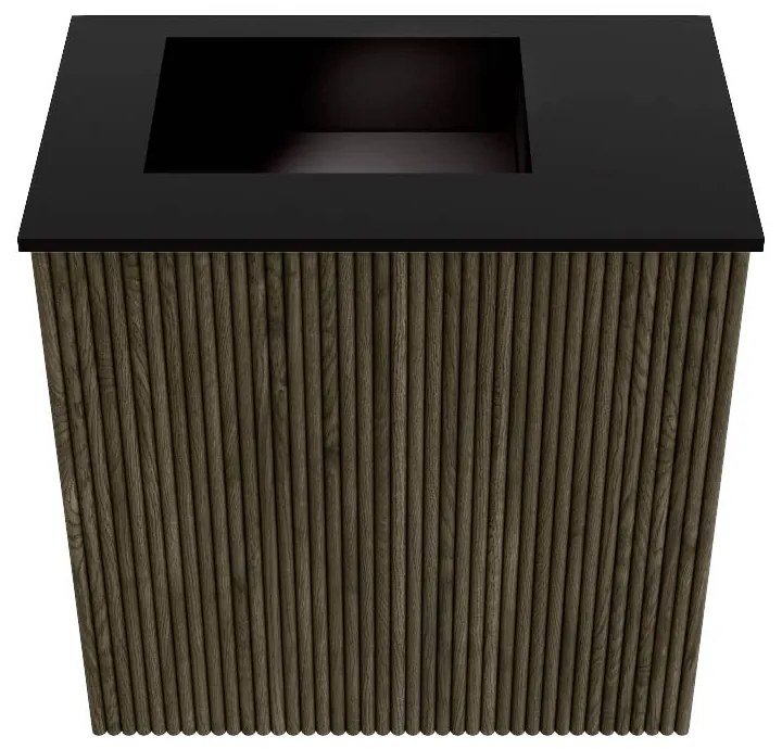Mondiaz Joya 40cm toiletmeubel shadow met wastafel faye links zonder kraangat urban