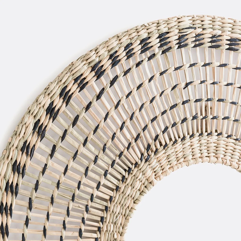 Ronde spiegel in herbariumØ50 cm, Macio