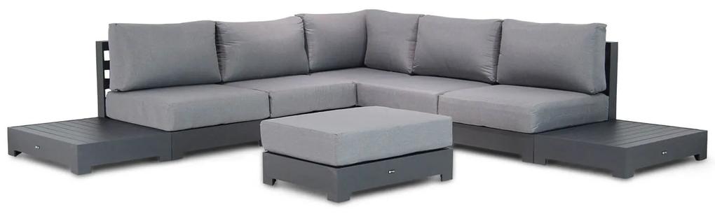 Platform Loungeset Aluminium Grijs 5 personen Santika Furniture Santika Phantom