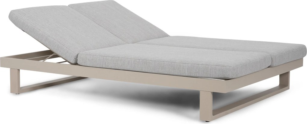 Lifestyle Garden Furniture Massimo Ligbed Met Kussen Loft/earth Aluminium Taupe