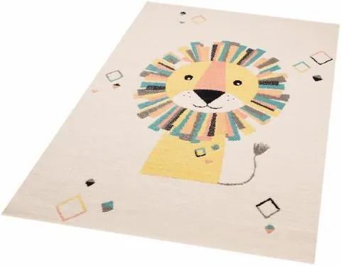 Vloerkleed voor de kinderkamer, »Lion Stan«, ZALA LIVING, rechthoekig, h 8 mm, machinaal geweven