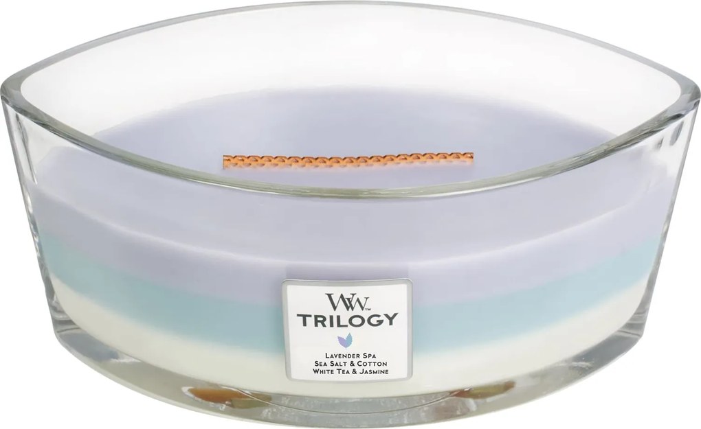 WoodWick geurkaars - Ellipse Trilogy - Calming Retreat