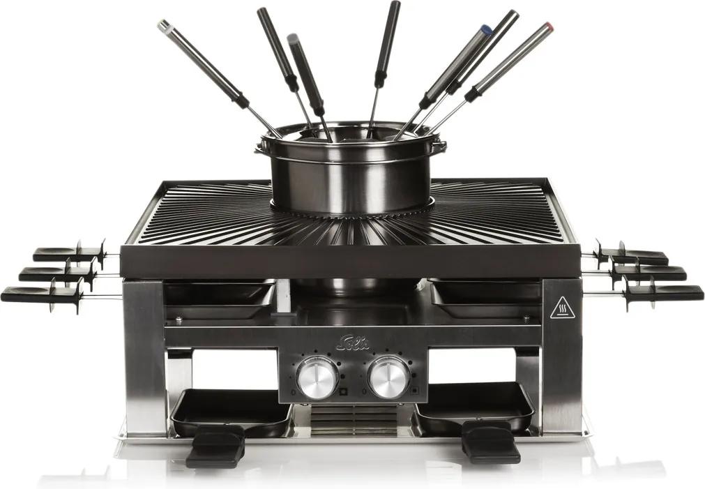 Solis Combi 3-in-1 grill fondue en gourmetstel 35 cm 796
