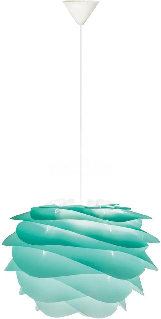 UMAGE Carmina Turquoise - Mini Ø  32 cm - Hanglamp - Koordset wit - Lampenkap - Kunststof - Lamp - Koord - Scandinavisch design