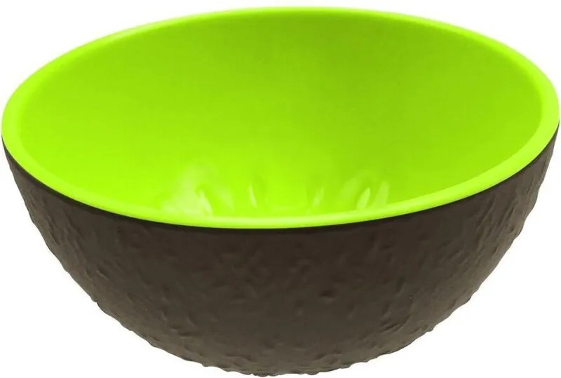 Kitchen & Garden Serveerschaaltje - Twotone - 8 cm - Putty/kiwi green