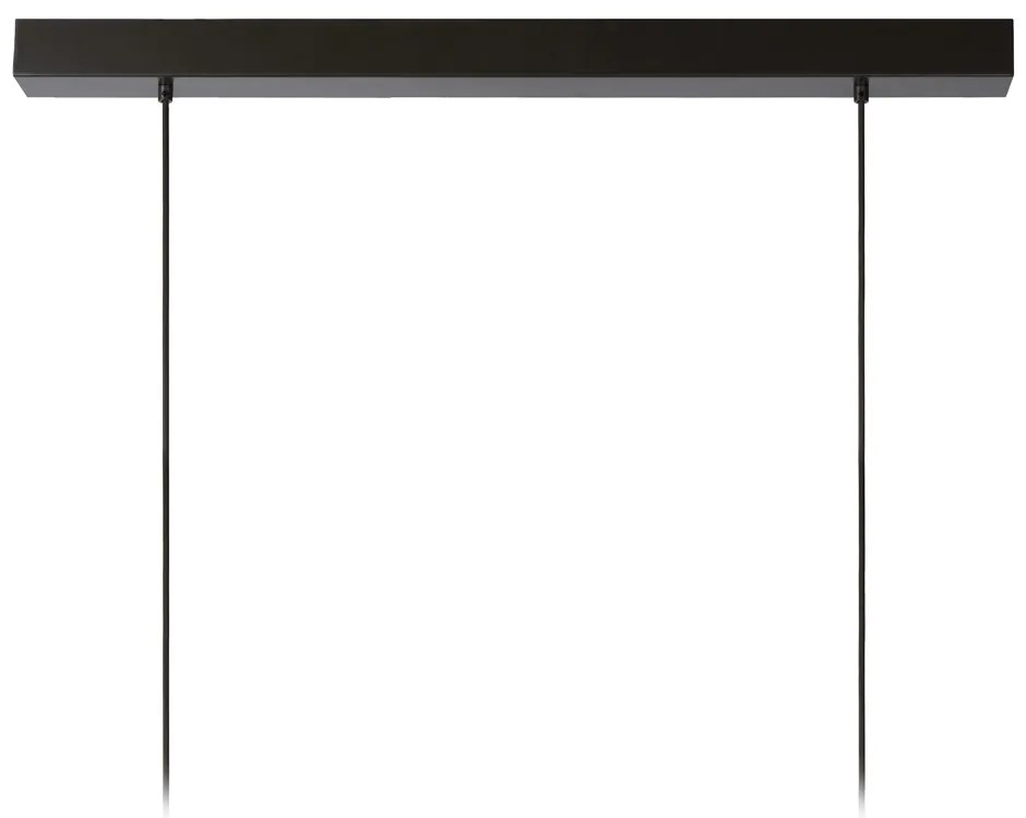 Lucide Mesh hanglamp 106cm 2x E27 zwart