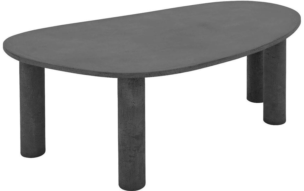 Goossens Eettafel Stone, Organisch 220 x 120 cm