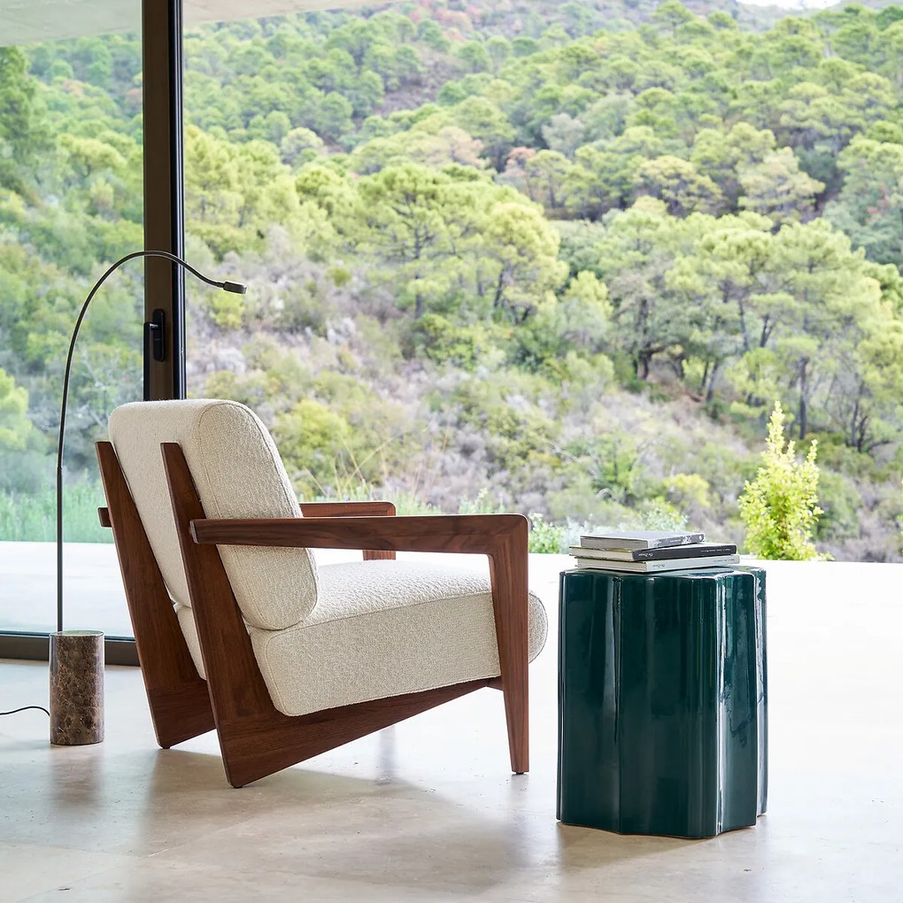 Bijzettafel in keramiek, Sierro