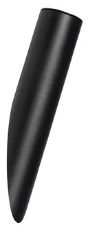 Moderne wandlamp zwart GU10 50mm - Slam