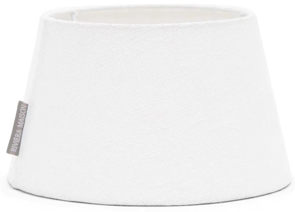 Rivièra Maison - Loveable Linen Lampshade white 15x20 - Kleur: wit
