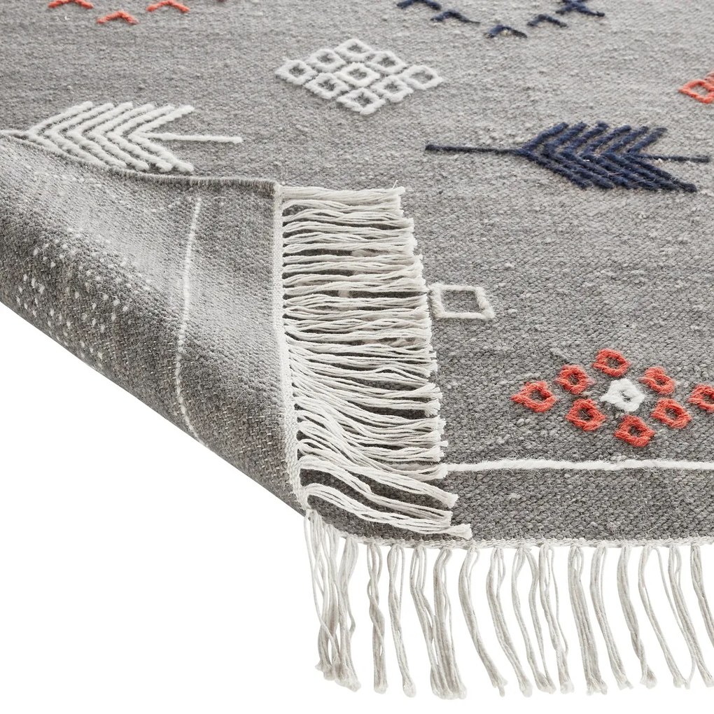 Kilim vloerkleed in bereber stijl, Nawa