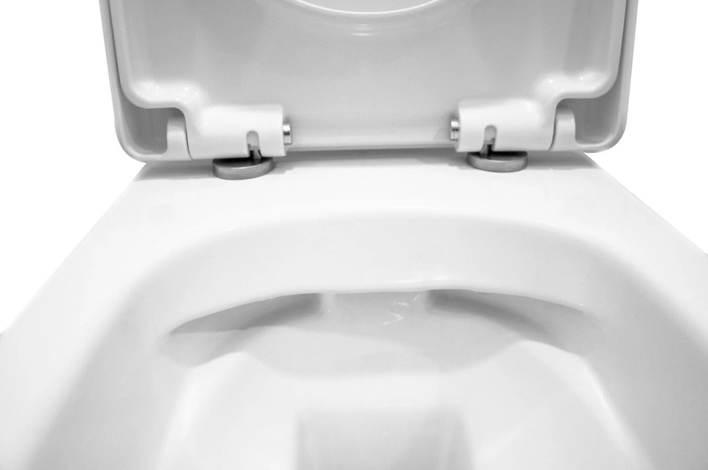 Mueller Afesta toiletpot randloos met platte softclose zitting