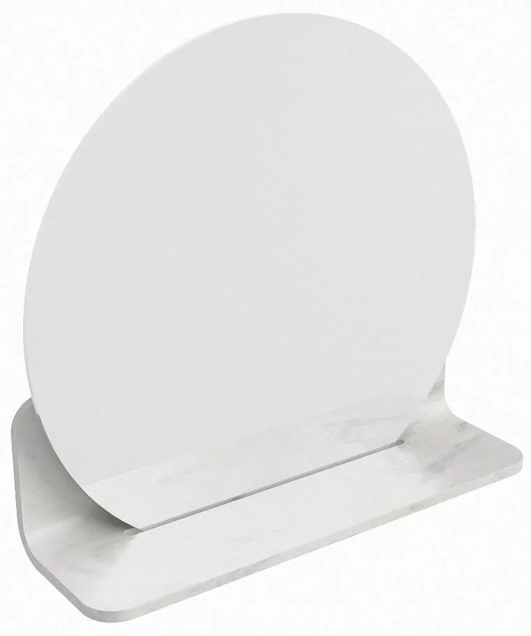 Mondiaz Spot spiegel rond Ø40cm met planchet ostra