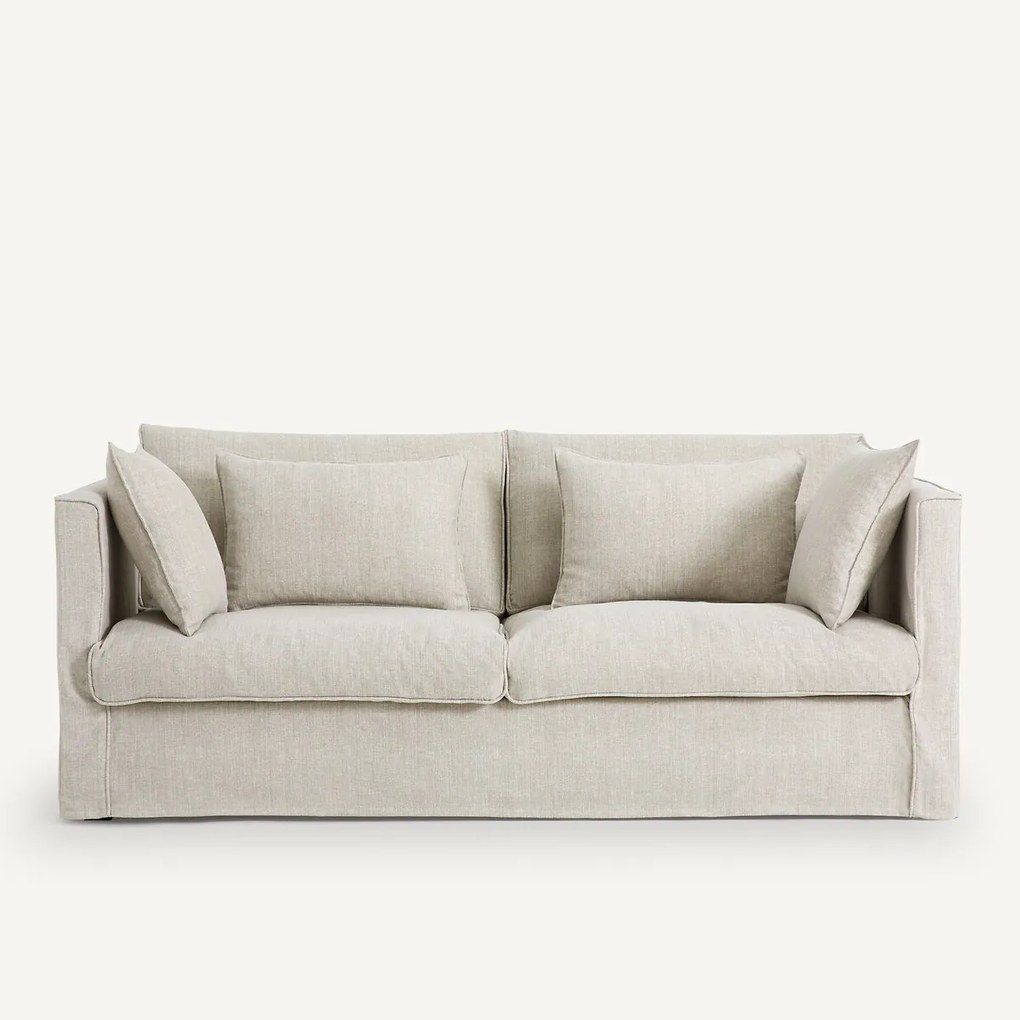 3- of 4-zitsbank, van katoen/linnen, CAMILLE