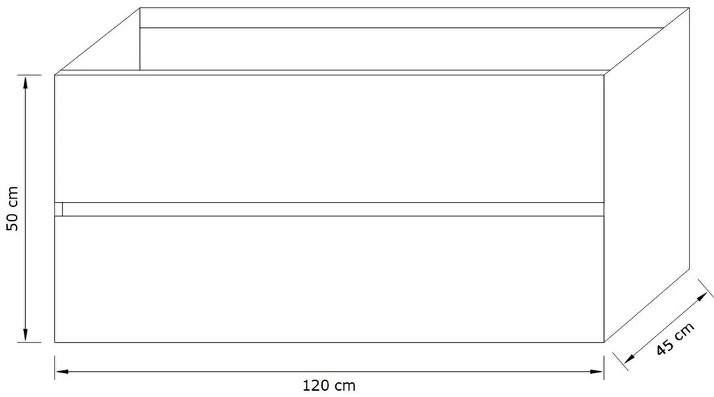 Zaro Sevilla Solid Surface badmeubel 120cm mat zwart 1 kraangat met 4 lades spoelbak rechts