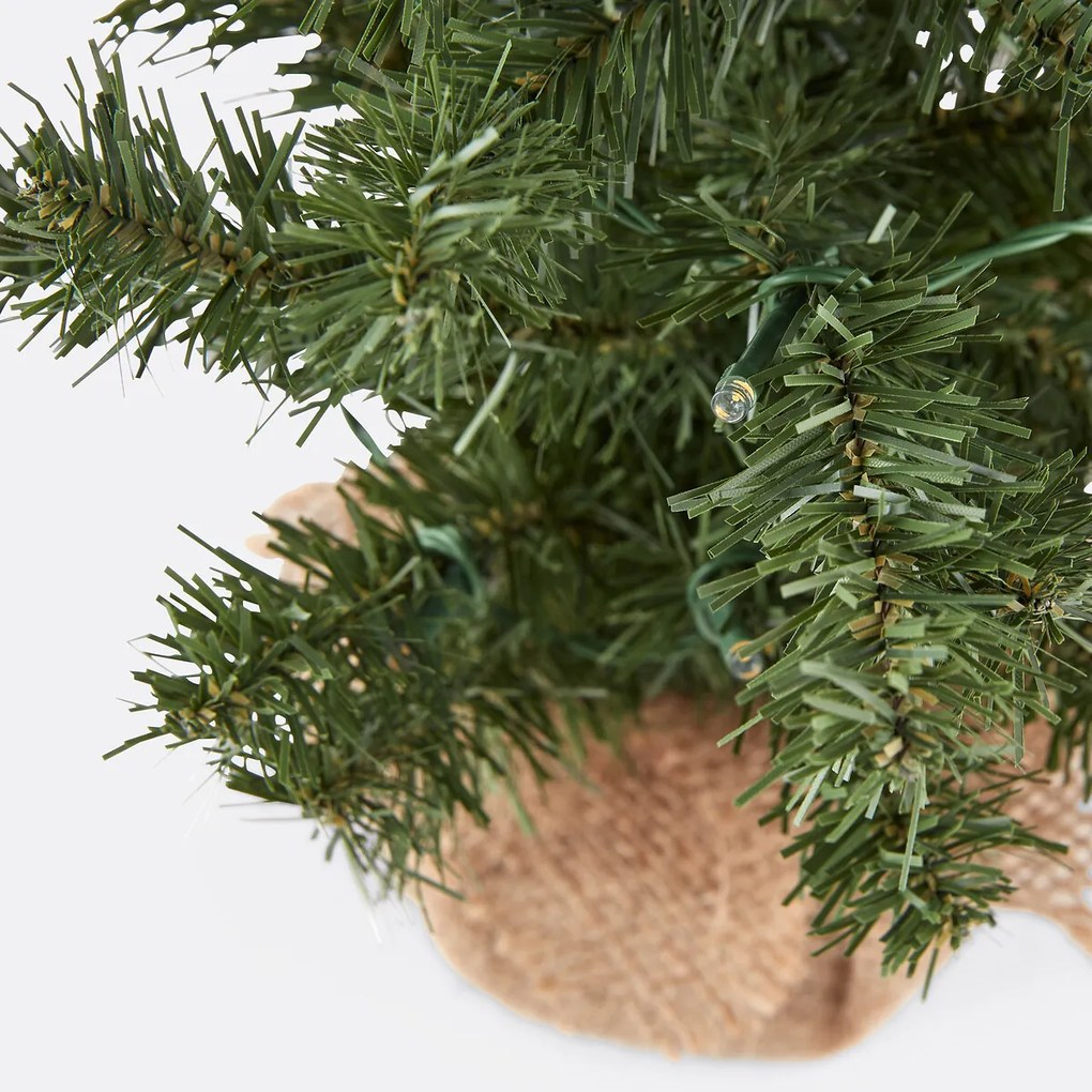 LED mini Kerstboom H60 cm, Caspar
