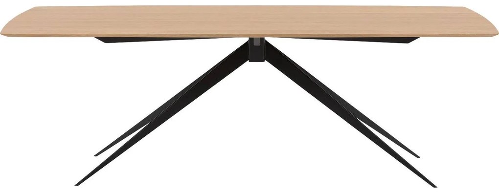 Goossens Excellent Eettafel Uniek, Semi rechthoekig 240 x 100 cm