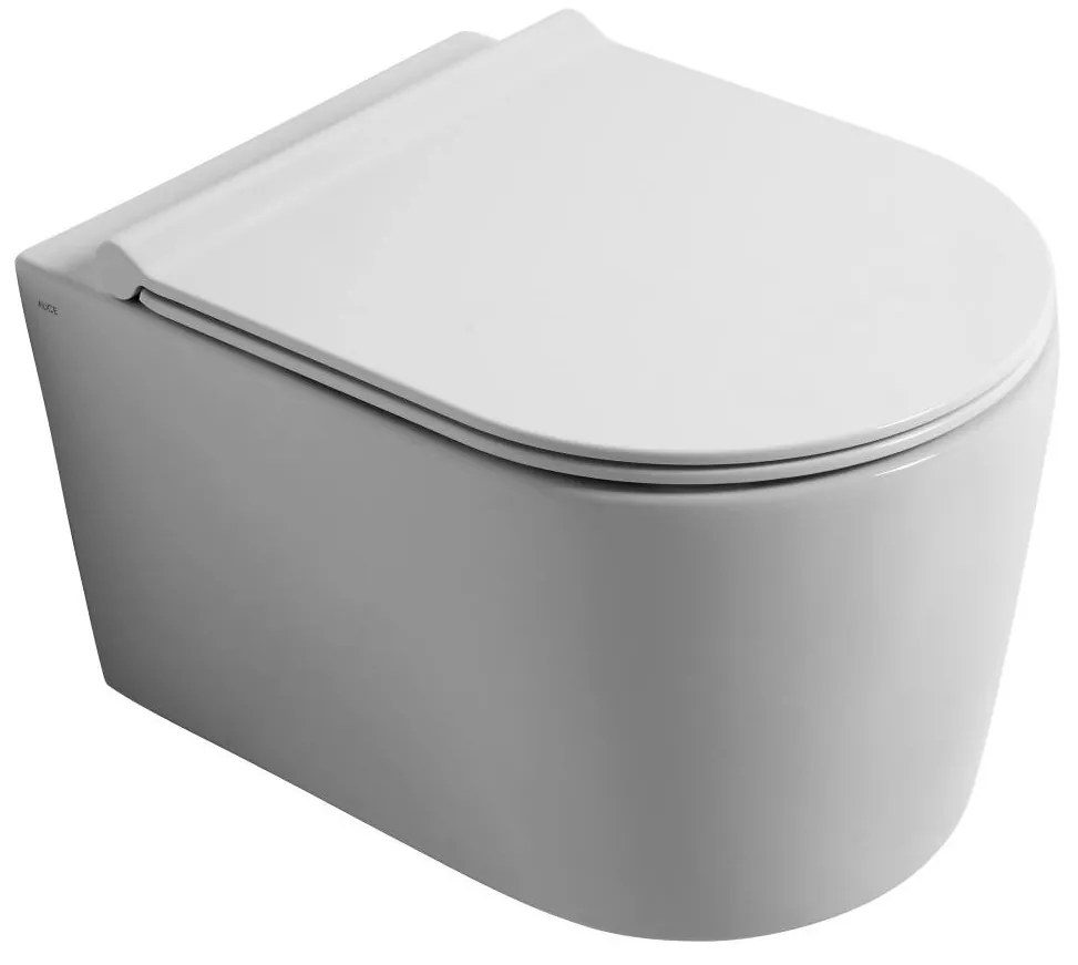 Salenzi Civita wandcloset toiletpot randloos glans wit 35x50cm