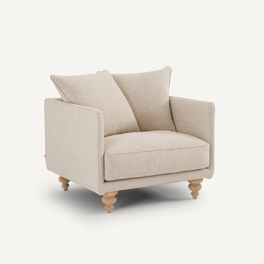Fauteuil in bouclette, Lazare
