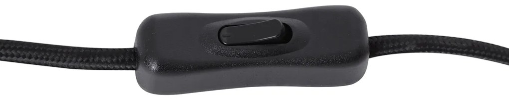 Moderne tafellamp brons met wit marmer - Marissa