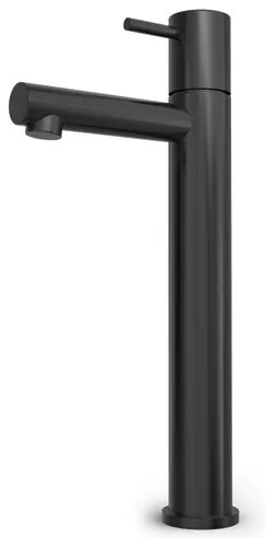 Hotbath Buddy Fonteinkraan - uitloop 11cm - opbouw - hoog model - Geborsteld zwart PVD EH001MBP