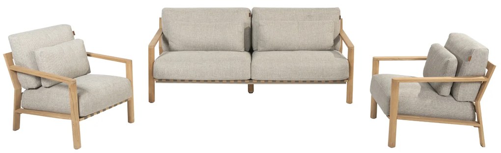 4 Seasons Outdoor Lucas loungeset SALE Loungeset beige weerbestendig