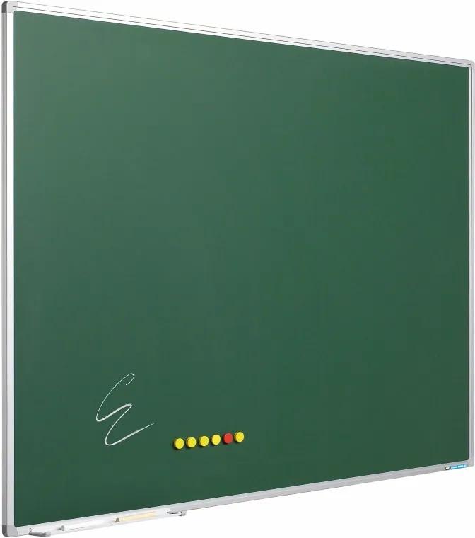 Groen Softline krijtbord 100x180cm