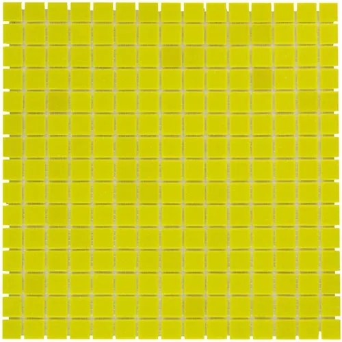 Mozaiektegel Amsterdam Yellow Soft Grain Glass 322x322