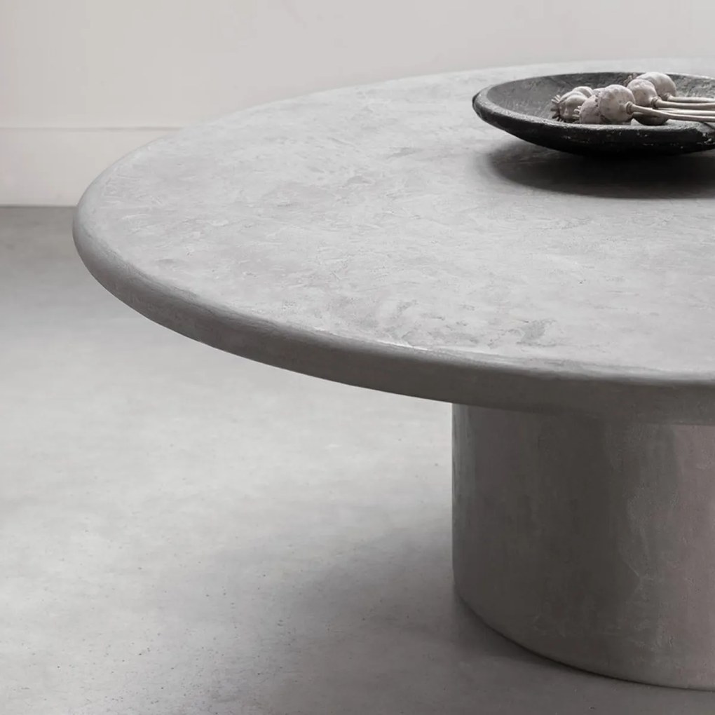 DTP Home Scala Silo Ronde Salontafel Beton Mortex - 100 X 100cm.