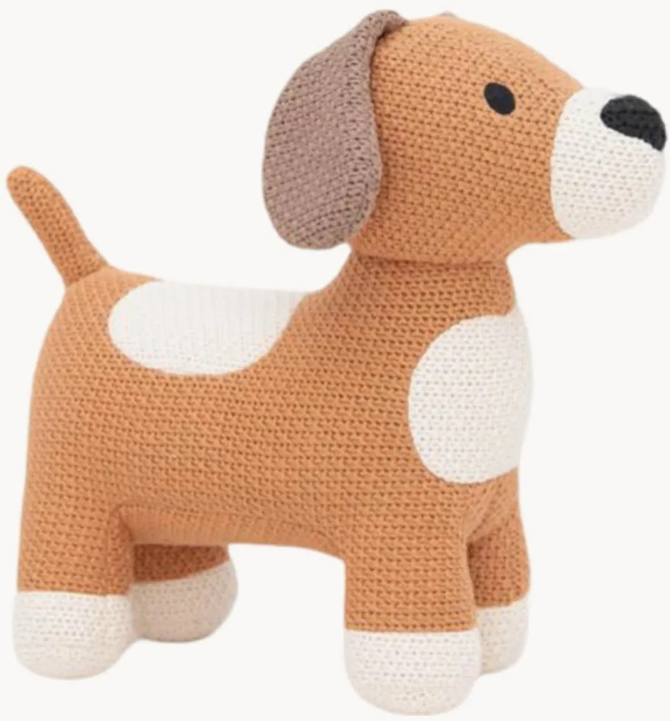 Handgemaakt katoenen knuffeldier Dog Mini