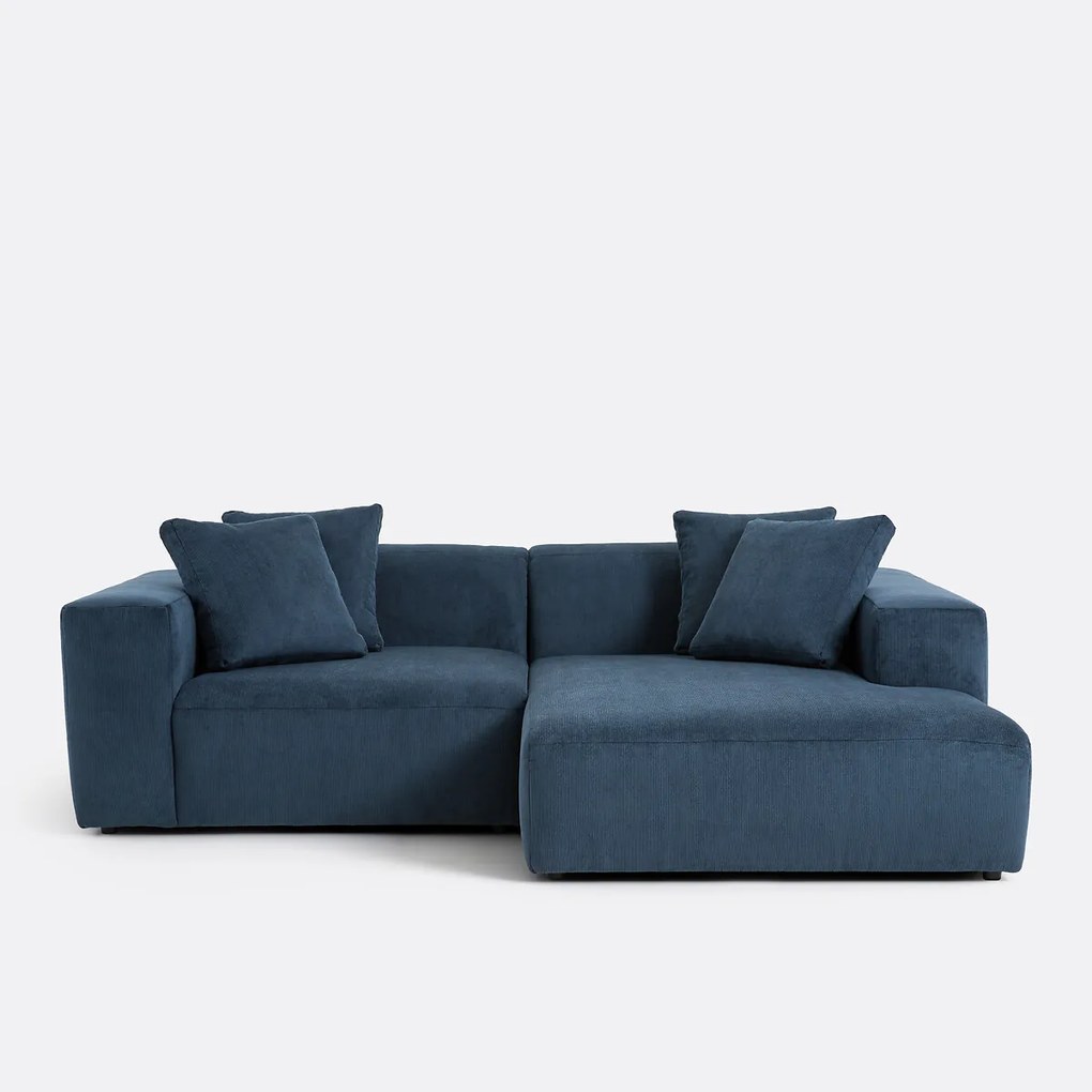 Rechter hoekbank, ribfluweel, Liora