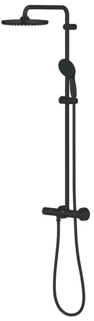 Grohe Tempesta system 250 douchesysteem rond met thermostaatkraan m.black 266702431