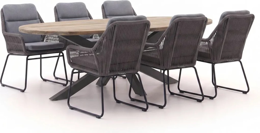 + 10% kassakorting | Diningset Intenso  | 6 personen | Tuinset teakhout | 7-delig | Kees Smit Tuinmeubelen