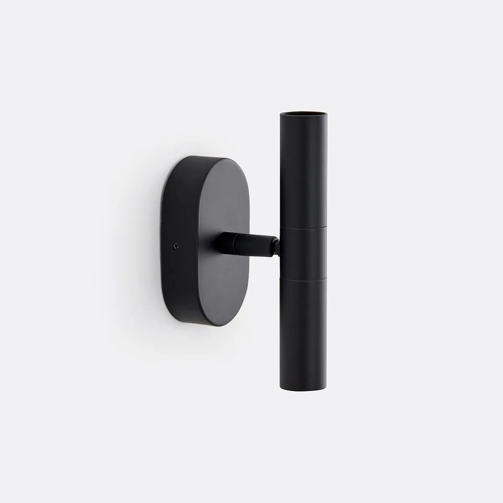 Richtbare wandlamp in metaal, Joha