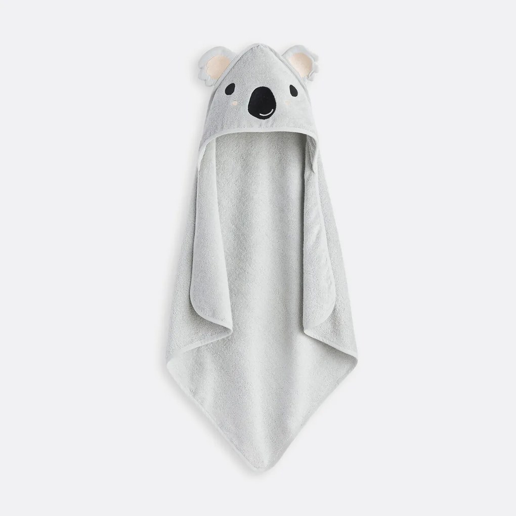 Badcape in biologisch katoen 400 g/m2, Koala