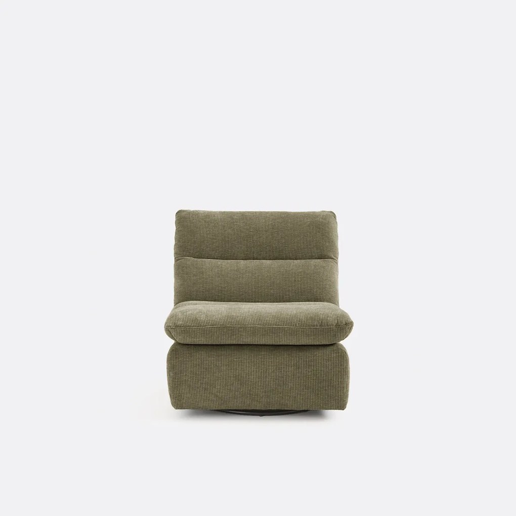 Reliëffluwelen draaifauteuil, ERABLE