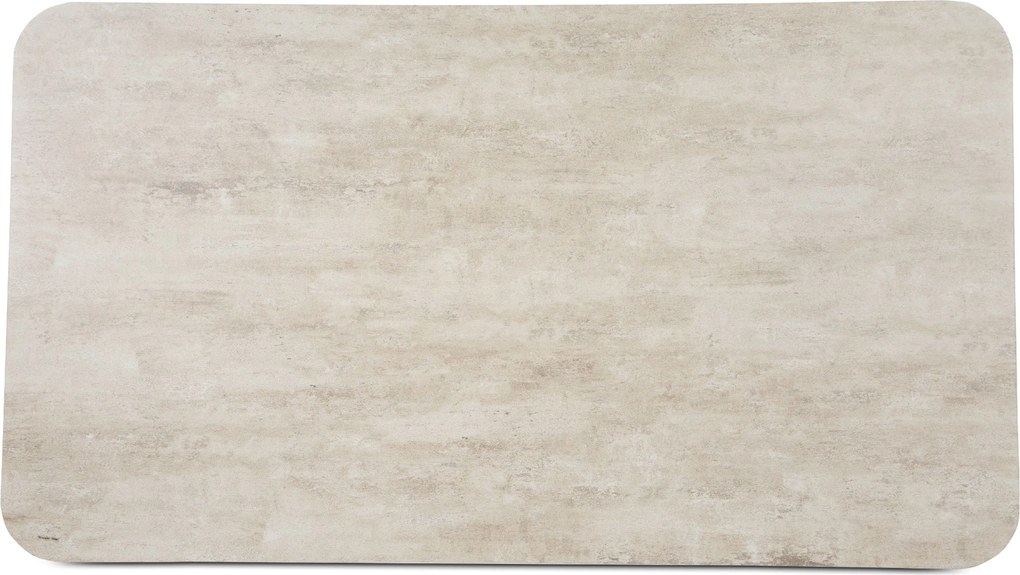 Tuinset 4 personen 160 cm Kunststof Wit Domani Furniture Toscano/Tavano